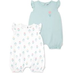 Huggies Clothes Combinaison Sans Manches 1z3305 2 Unités Milky Green 18 Mois Fille