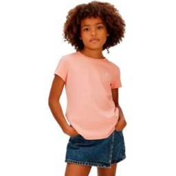 Calvin Klein Jeans T-shirt à Manches Courtes Lvcksja50g 2 Unités 1716 Black 12 Années Fille