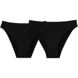 Smoon Culotte Moderate & Flow 2 Unités Black 14-16 Années Fille