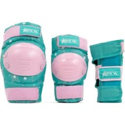 Sfr Skates Ensemble Star Triple Pad Pink / Green L Garçon,Fille