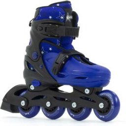 Sfr Skates Patins En Ligne Plasma Black / Blue EU 33-37 Garçon,Fille