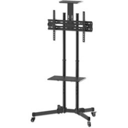 Manhattan Support Tv 37-65´´ Max 40kg Black One Size unisex