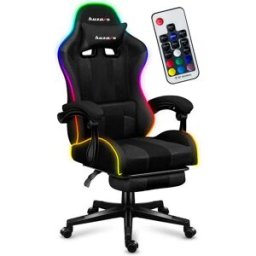 Huzaro Chaise Gaming Force 4.7 Rgb Mesh Black One Size unisex