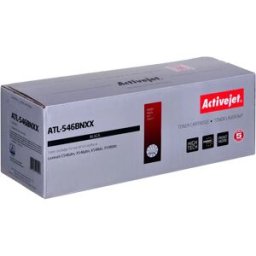 Activejet Toner Compatible Atl-546bnxx Lexmark C546u1kg Black One Size unisex