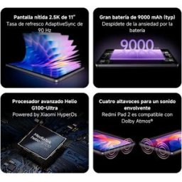 Xiaomi Tablette Redmi Pad 2 4gb/128gb 11´´ Lilac One Size unisex