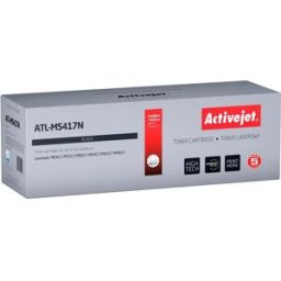 Activejet Toner Compatible Atl-ms417n Lexmark 51b2h00 Black One Size unisex