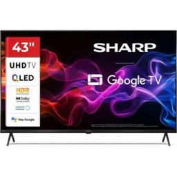 Sharp Tv 43hp5265e 43´´ 4k Qled Black One Size unisex