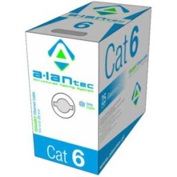 A-lan Câble Réseau U/utp Cat6 Bobine 305 M Grey One Size unisex
