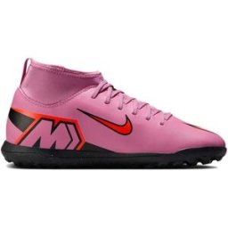 Nike Chaussures De Football Junior Mercurial Superfly 10 Club Tf Magic Flamingo / Total Crimson / Black EU 34 Garçon,Fille