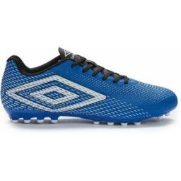 Umbro Chaussures De Football Junior Aurora Ii Ag Classic Blue / White / Black / Silver EU 37 1/2 Garçon,Fille