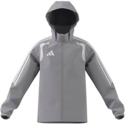 Adidas Coupe-vent Tiro 26 League Team Light Grey / White 11-12 Années Garçon,Fille