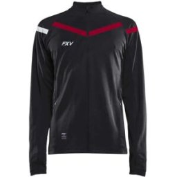 Force Xv Veste De Survêtement Victoire Black Red 164 cm Garçon,Fille