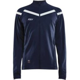 Force Xv Veste De Survêtement Victoire Navy / White 140 cm Garçon,Fille
