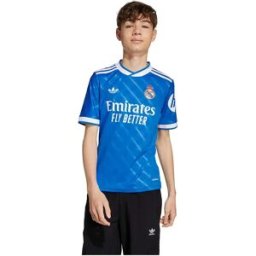 Adidas T-shirt Manches Courtes Junior Third Real Madrid 25/26 Bluebird 13-14 Années Garçon,Fille