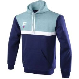 Force Xv Sweat-shirt à Zip Mediane Navy / Sky 140 cm Garçon,Fille