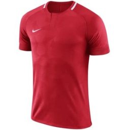 Nike T-shirt à Manches Courtes Challenge Ii University Red / White 12-13 Années Garçon