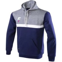 Force Xv Sweat-shirt à Zip Mediane Navy / Grey 164 cm Garçon,Fille