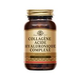 Solgar Complexe Collagène et Acide Hyaluronique 30 Tablets - Flacon 30 comprimés