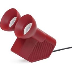 Moustache - Lampe de table Olo - Rouge - Céramique - Designer Jean-Baptiste Fastrez