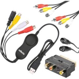 Numériseur vidéo Reflecta Video Capture Set USB avec Logiciel de traitement
