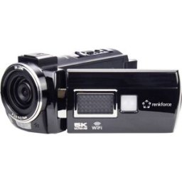 Renkforce RF-DV-200 Caméscope 5K 7.6 cm 3 pouces 8 Mill. pixel noir