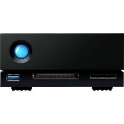 8 TB LaCie 1big Dock Thunderbolt 3 Baie pour disques durs Thunderbolt 3, DisplayPort, USB 3.1 (2è gén.), USB 3.1 (Gen 1), lecteur de carte noir STHS8000800