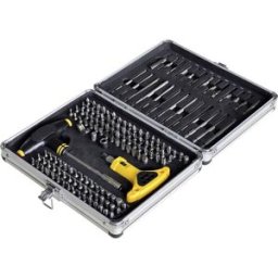 MT01L147 Jeu dembouts 147 pièces avec porte-embout, avec mini cliquet embout