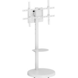 SpeaKa Professional SP-TVS-800 Chariot TV 94,0 cm (37) - 218,4 cm (86”) support sur pied , inclinable, format portrait, format paysage, tablette pour PC