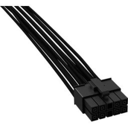 Cordon BeQuiet ordinateur, alimentation [1x ATX mâle 8 pôles - 1x ATX mâle 8 pôles] 0.70 m noir
