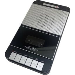 Lecteur de cassettes portable Reflexion MP3 noir, gris