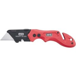 4K5 Tools TK 300 Insert Blade Knife 600.300A Couteau pliant avec étui rouge, noir