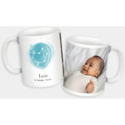 Mug personnalisÃ© signe du zodiaque CEWE - disponible avec ou sans photo - couleur personnalisable