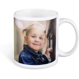 Mug photo personnalisÃ© CEWE - disponible avec intÃ©rieur colorÃ© - pour gaucher ou droitier - tasse personnalisÃ©e en cÃ©ramique de grande qualitÃ©