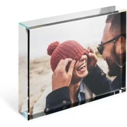 Bloc photo sous verre personnalisÃ© CEWE - format 8x10,5 cm