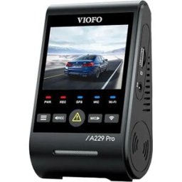 Viofo Caméra De Tableau De Bord A229 Pro 3ch 4k + 2k + Full Hd Wifi Gps Black One Size unisex