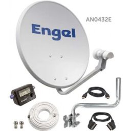 Axil Décodeur Tnt An0304e+lnb+instalation Kit+locator Kit 80 Cm Aluminum One Size unisex