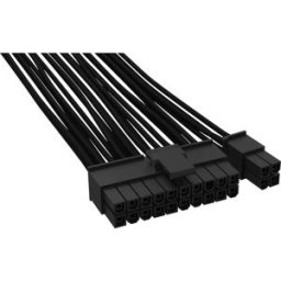 Cordon BeQuiet ordinateur, alimentation [1x alimentation ATX mâle 24 pôles (20+4) - 1x alimentation ATX mâle 24 pôles (20+4)] 0.60 m noir