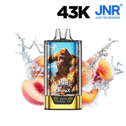 JNR Gorilla X 43000 Puffs 2% Nicotine – Summer Peach Ice