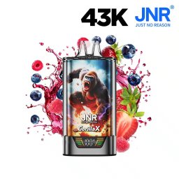 JNR Gorilla X 43000 Puffs 2% Nicotine – Mixed Berries