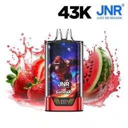 JNR Gorilla X 43000 Puffs 2% Nicotine – Strawberry Watermelon Ice