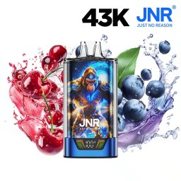 JNR Gorilla X 43000 Puffs 2% Nicotine – Blueberry Cherry Cranberry