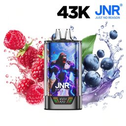 JNR Gorilla X 43000 Puffs 2% Nicotine – Blueberry Sour Raspberry