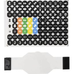 TRU COMPONENTS 6 Button cover & sticker TC-13660444 Set daccessoires avec étiquette, avec capot de protection 1 pc(s)