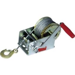 Treuil à manivelle HP Autozubehör 25321 Force de traction (au repos)=1.1 kg clapet anti-retour