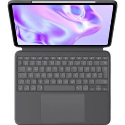 Logitech Bluetooth Combo Touch iPad Pro Clavier pour tablette Adapté à la marque (tablette): Apple iPad Pro 13 (2024)