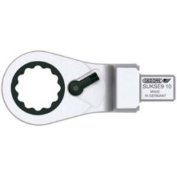 Gedore 2827778 Clé mixte à cliquet à enficher 19 mm