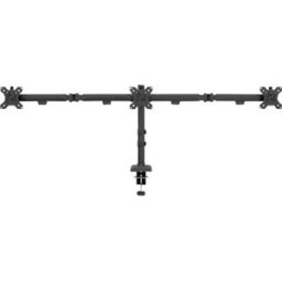 Neomounts Support sur pied pour écran DS60-600BL3 3 Écran(s) 25,4 cm (10) - 68,6 cm (27) noir réglable en hauteur, inclinable, mobile, sur pied