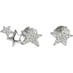 Zadig & Voltaire Boucles D'Oreilles Rock Star Strass