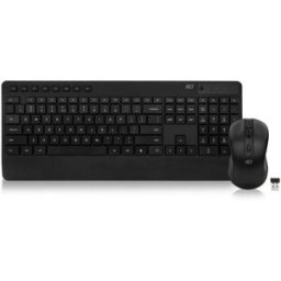 Act Clavier Et Souris Sans Fil Ac5725 Black One Size unisex