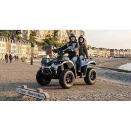 Cap Adrénaline Balade accompagnée quad électrique à travers Eu, Mers-les-bains et le Tréport